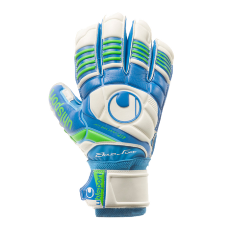 Вратарские перчатки UHLSPORT ELIMINATOR AQUASOFT RF (100054501) - 9 (обхват ладони 24 cm) 100054501 фото